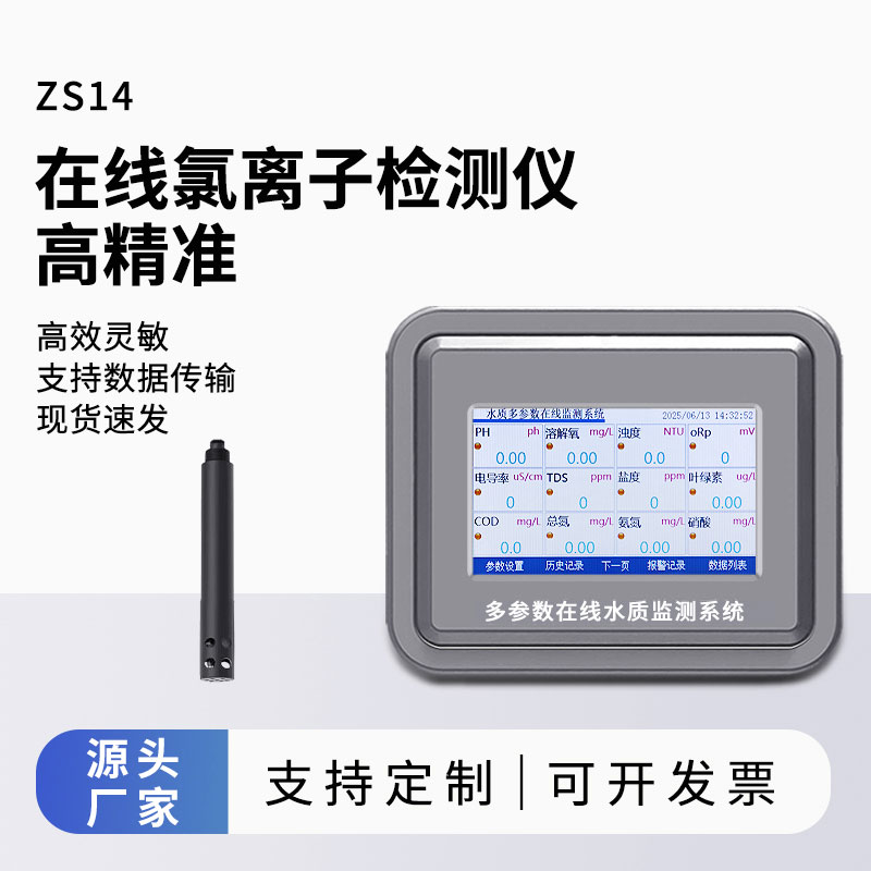 Online Chloride Ion Meter
