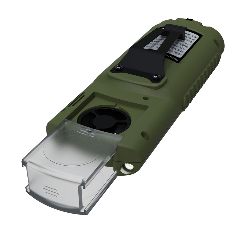 ambient weather station handheld is used for meteorological data collection in emergency scenarios