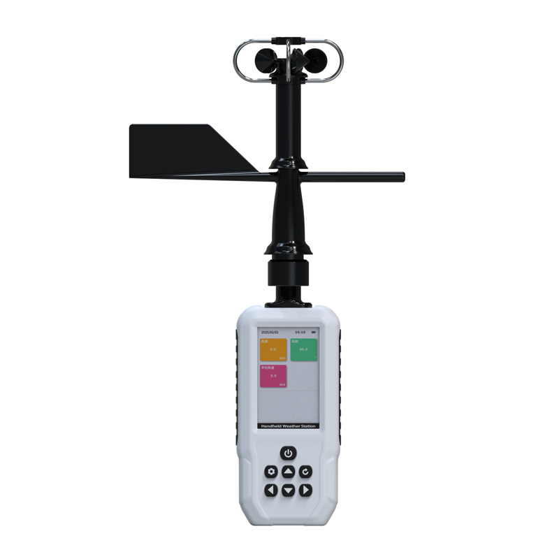 Handheld Anemometer Enabling Rapid On-Site Measurement of Wind Speed ​​and Direction through Integrated Design